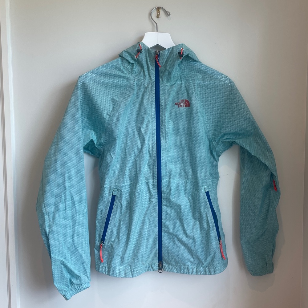 GEOMETRIC NORTH FACE WIND BREAKER!